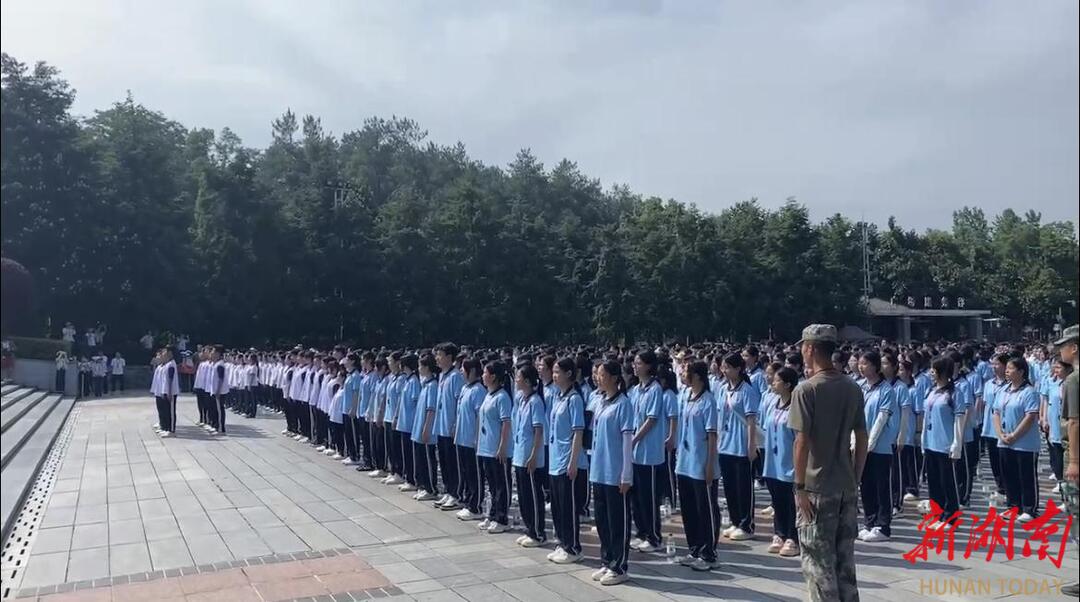 追寻伟人足迹 传承红色基因——新田县 3300余名师生韶山研学感悟初心使命