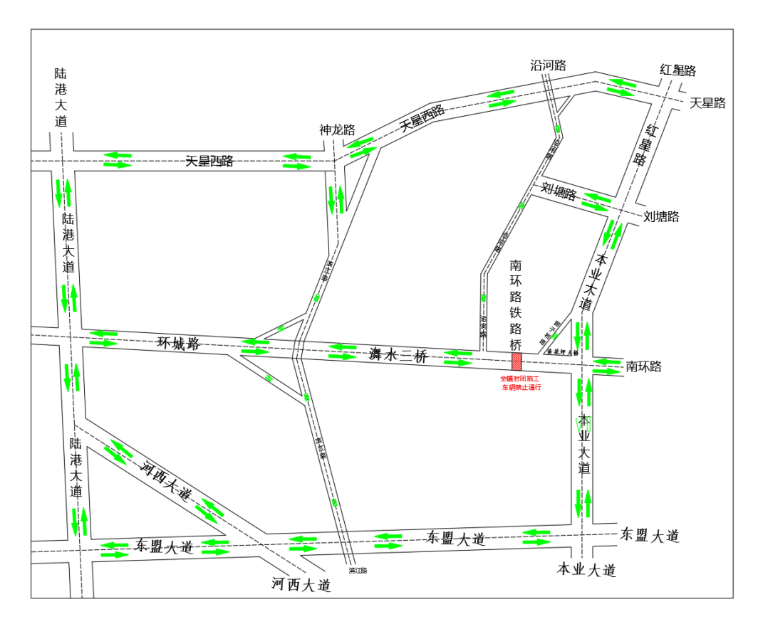 全幅封闭施工！铁路桥拆除！怀化主城区部分道路提质改造施工最新公告