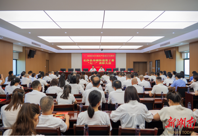 學榜樣、聽黨課、強品牌！長沙縣泉塘街道開展慶“七一”主題活動