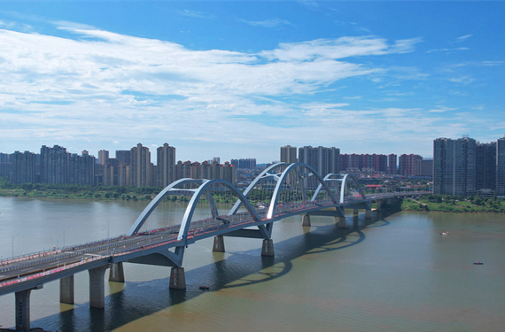 Xiangtan Xiashesi Grand Bridge Officially Opens to Traffic