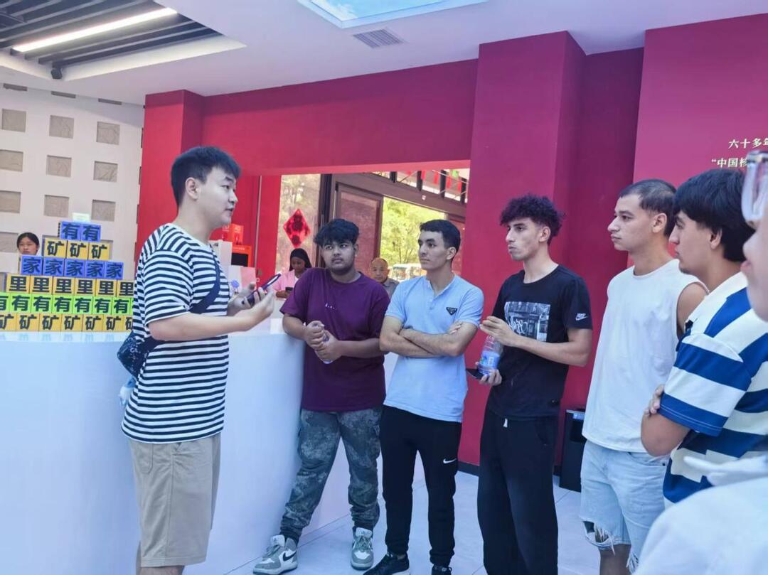 跨越国界的矿脉对话，湘南学院留学生走进711矿