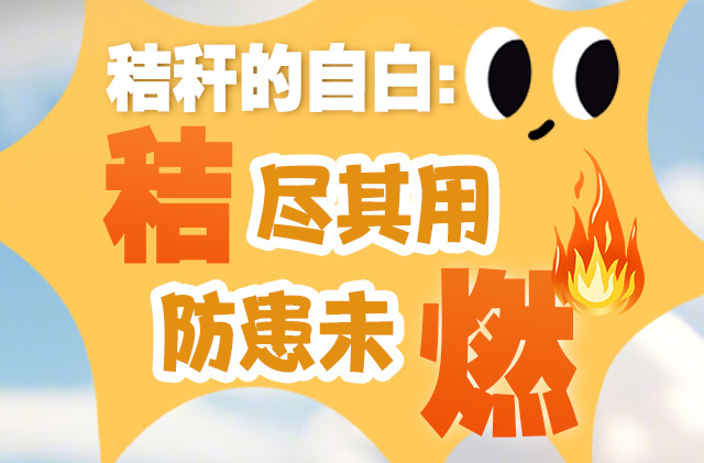 【AI圖解】我是一根小秸稈，我不愛“玩火”