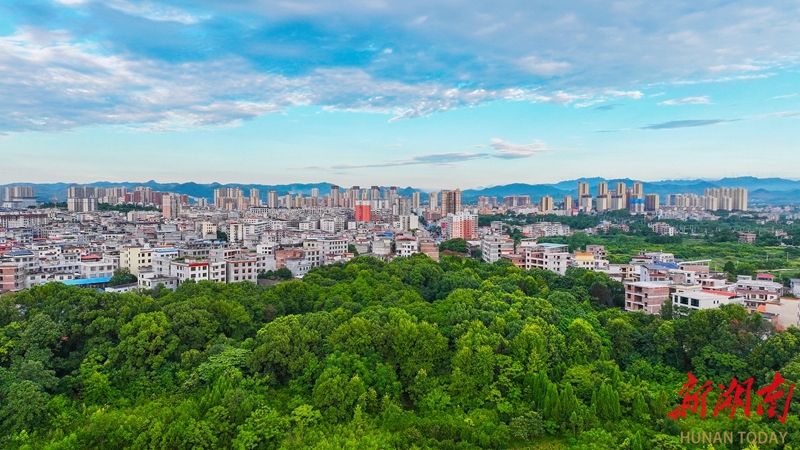 生态县城 景美如画