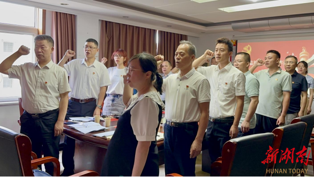 婁底市發(fā)改委機(jī)關(guān)第二支部開展集體“政治生日”活動