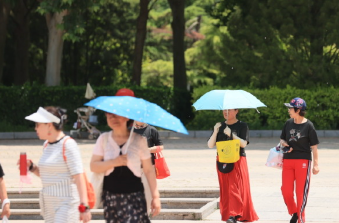 今年以来最强高温过程正影响我国 多地或将遭遇同期罕见高温