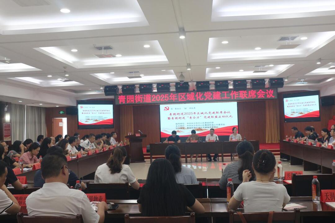 青園街道區(qū)域化黨建十年深耕結(jié)碩果 “青合力”聯(lián)盟揚帆啟航開新篇