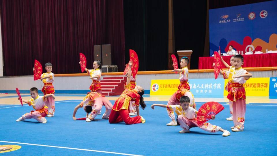 婁底五小在湖南省第七屆校園武術(shù)比賽中載譽(yù)而歸