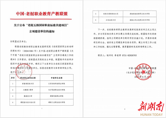 提升老撾鐵路交通維修領(lǐng)域技術(shù)水平  湖南高鐵職院立項老撾國家職業(yè)標(biāo)準(zhǔn)共建項目
