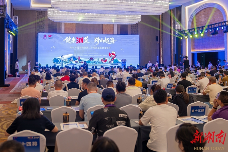 2025味道湖南暨第二十屆湘菜美食文化節(jié)啟幕