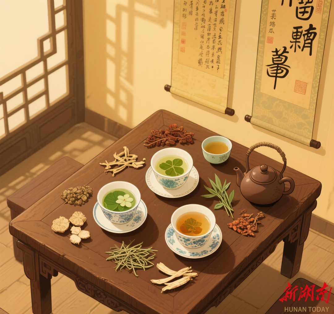 中藥茶飲 防治暑熱癥