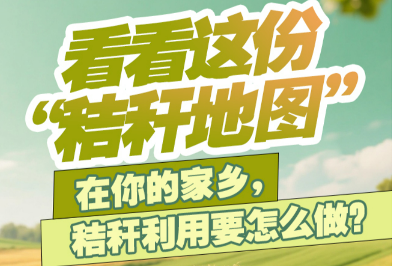 【AI圖解】從這份地圖，看湖南秸稈利用怎么做