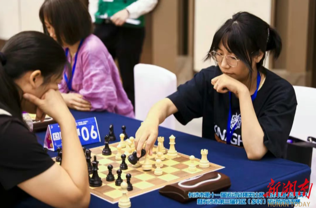 長沙市運(yùn)會(huì)棋盤博弈，社區(qū)棋手“弈”彩紛呈
