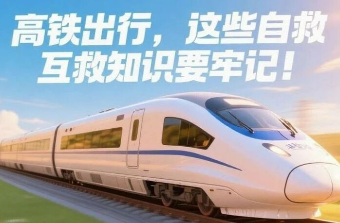 高鐵出行，這些自救互救知識(shí)要牢記！