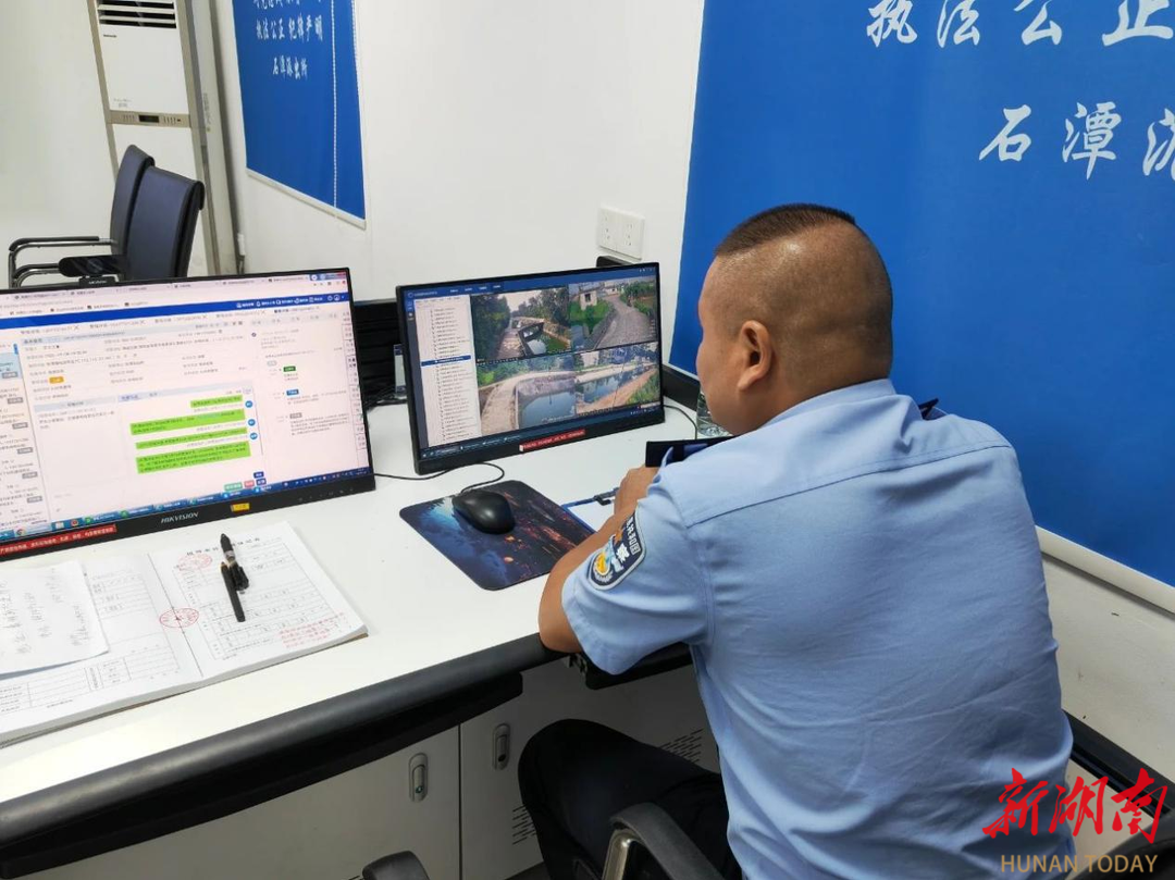 石潭派出所多措并舉筑牢防溺水安全堤壩