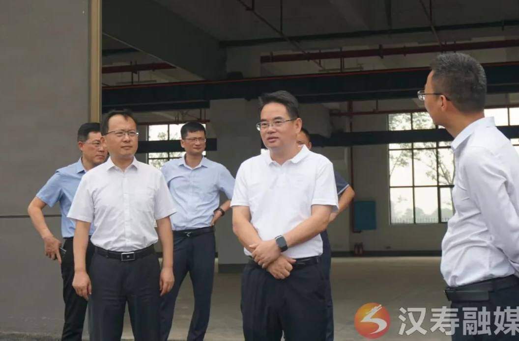 汉寿：周功表带队调研园区招商项目建设