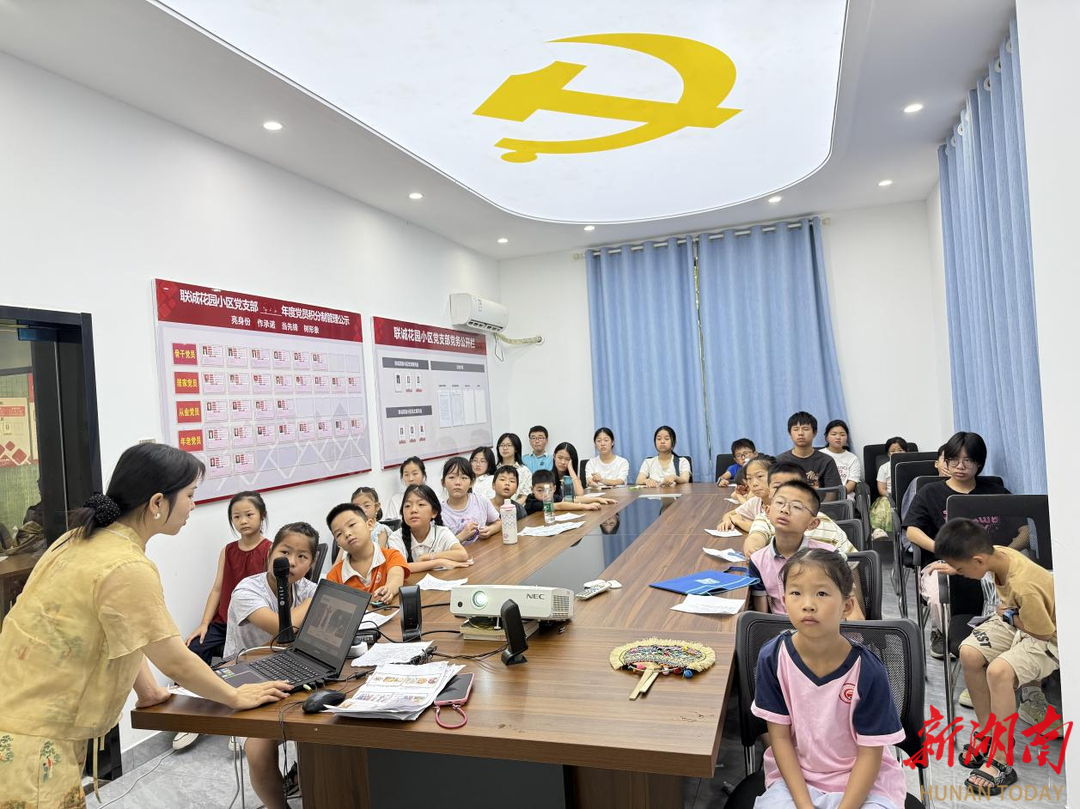長沙斑馬湖社區(qū)：石榴籽緊相擁 民族情共長融