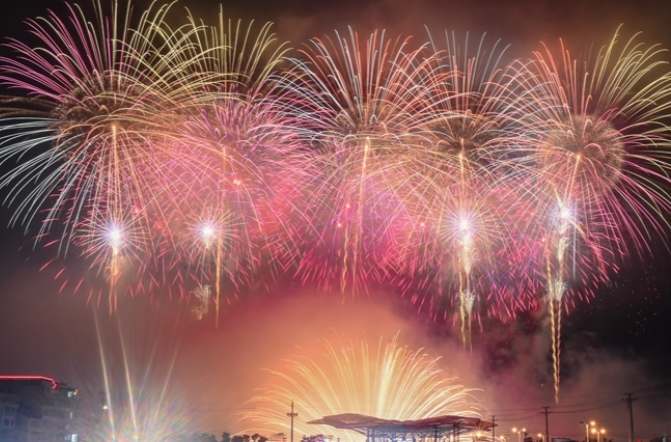 In Pics: Summer Fireworks Gala Staged in Liuyang