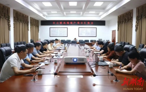 雷欣專題調(diào)度“江山賦”高端地產(chǎn)項(xiàng)目 強(qiáng)調(diào)打造高品質(zhì)宜居社區(qū)