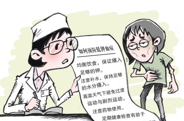 夏季减肥，当心患上低钾血症