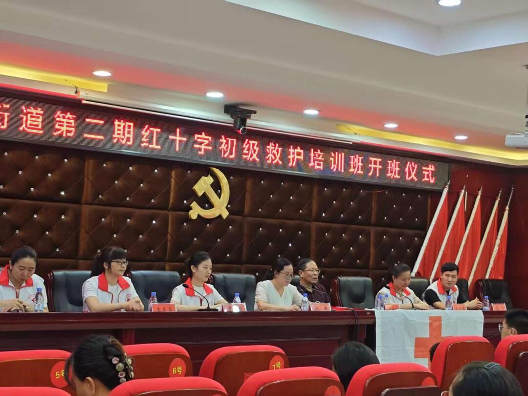 邵東市大禾塘街道辦開展紅十字救護(hù)培訓(xùn)活動(dòng)