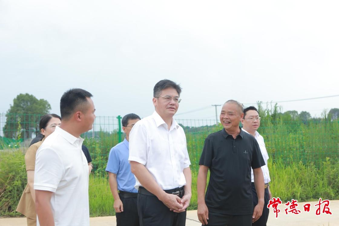 罗毅君在鼎城区、津市市调研 夯实特色产业根基 提升基层治理效能