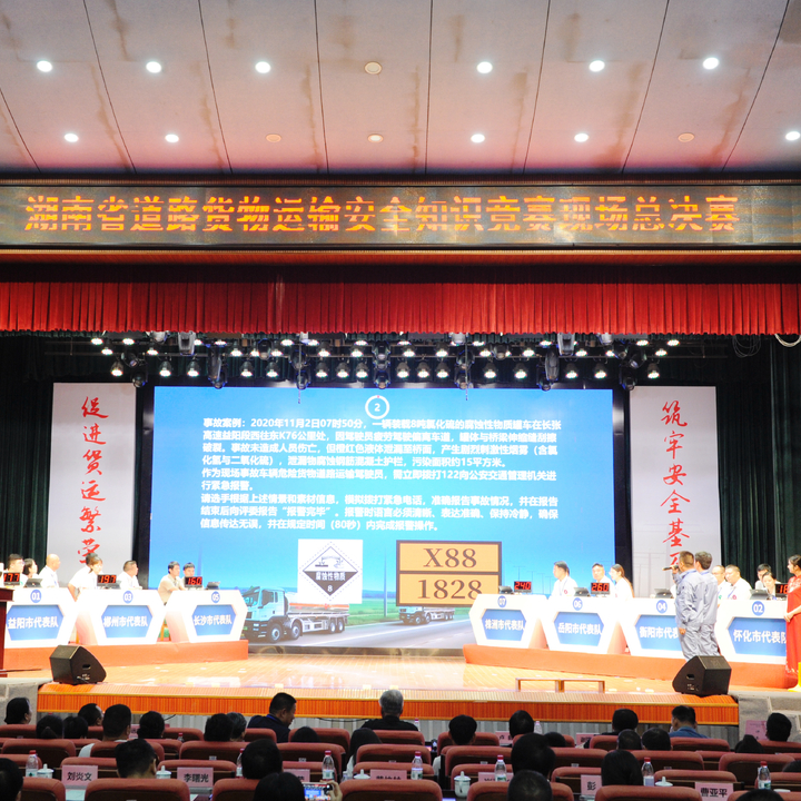 誰是湖南貨運(yùn)安全知識王？總決賽上演“巔峰對決”