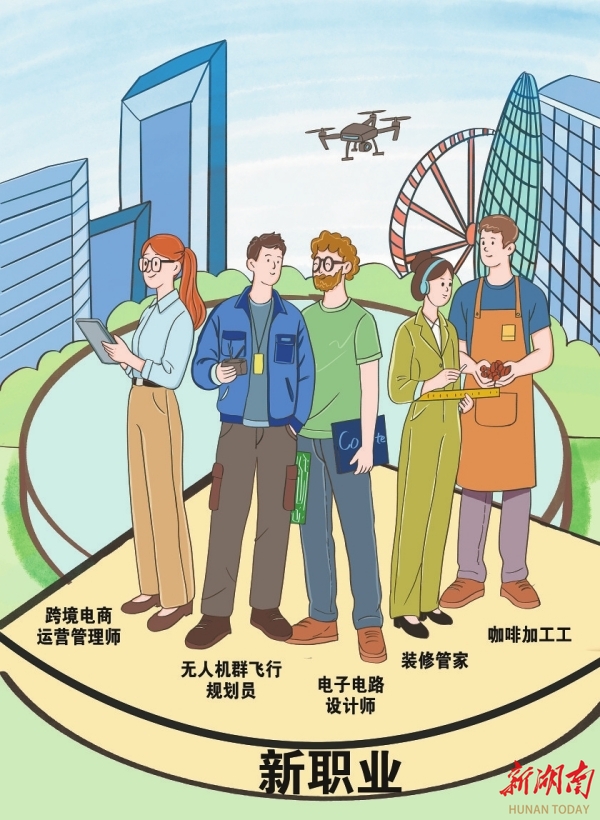 漫言漫語丨新職業(yè)目錄見證社會發(fā)展進(jìn)步