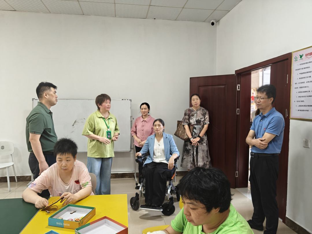 省殘聯(lián)和省人社廳聯(lián)合開展省重點(diǎn)民生實(shí)事殘疾人托養(yǎng)服務(wù)項(xiàng)目調(diào)研