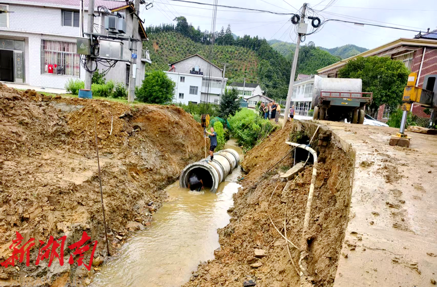 桃源縣水利局：水毀修復攻堅，保灌溉解民困