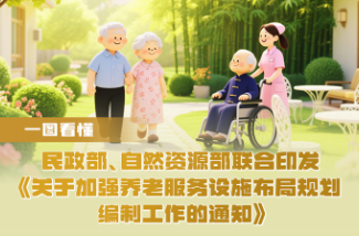 一图读懂《关于加强养老服务设施布局规划编制工作的通知》