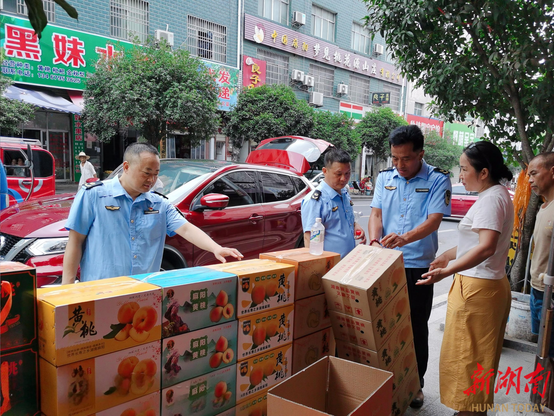 麻阳市场监督管理局严把包装关，全力护航麻阳黄桃品牌