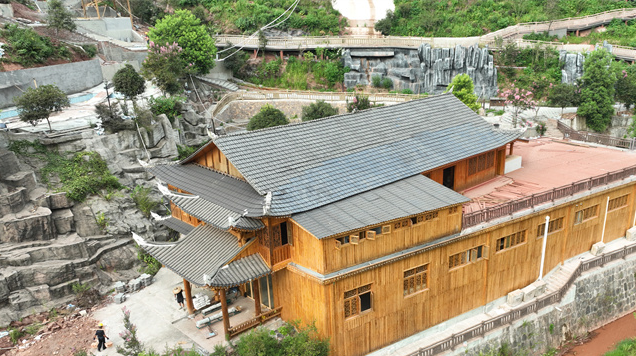 8月30日试运营！麻阳天沐云端温泉酒店建设提速，为省旅发大会重点项目