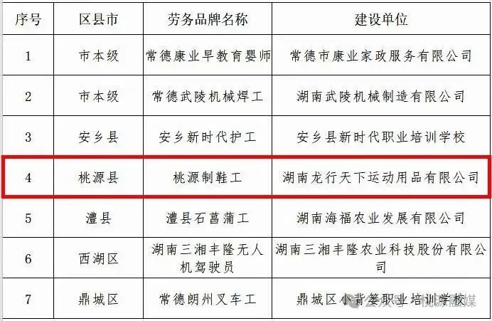 打造“中部鞋都”！ “桃源制鞋工”获评常德市特色劳务品牌