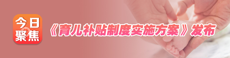 《育儿补贴制度实施方案》发布