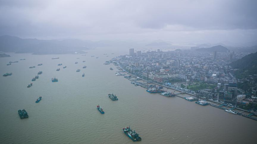 台风“竹节草”影响浙江沿海地区