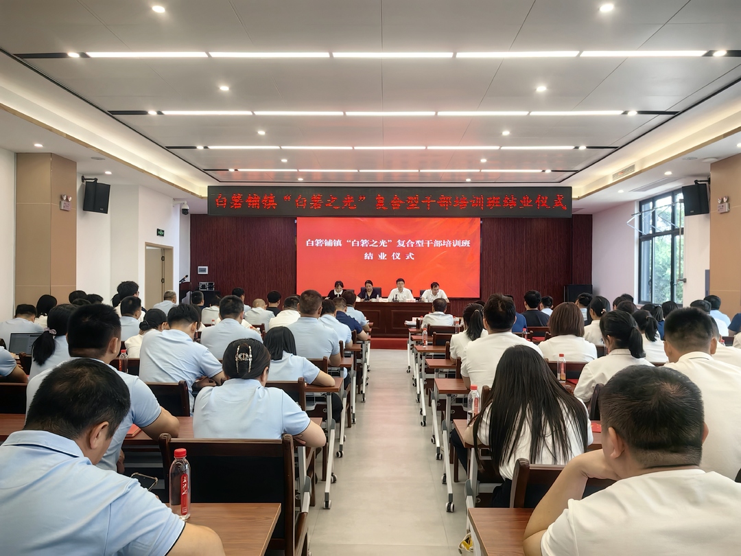 45场“理论+实践”淬炼实干力量 白箬铺镇“白箬之光”复合型干部培训班结业