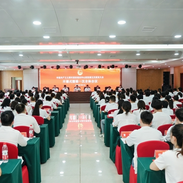共青團(tuán)婁底市中心醫(yī)院第五次團(tuán)員大會(huì)召開(kāi)