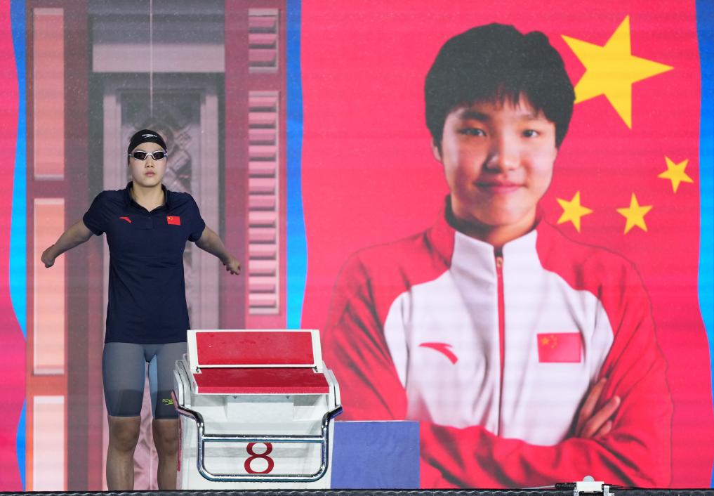 游泳世錦賽 | “下次還想來！”——12歲游泳小將于子迪書寫夏日童話
