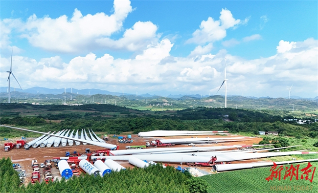 Wind Power Boosts Green Development of County Economy