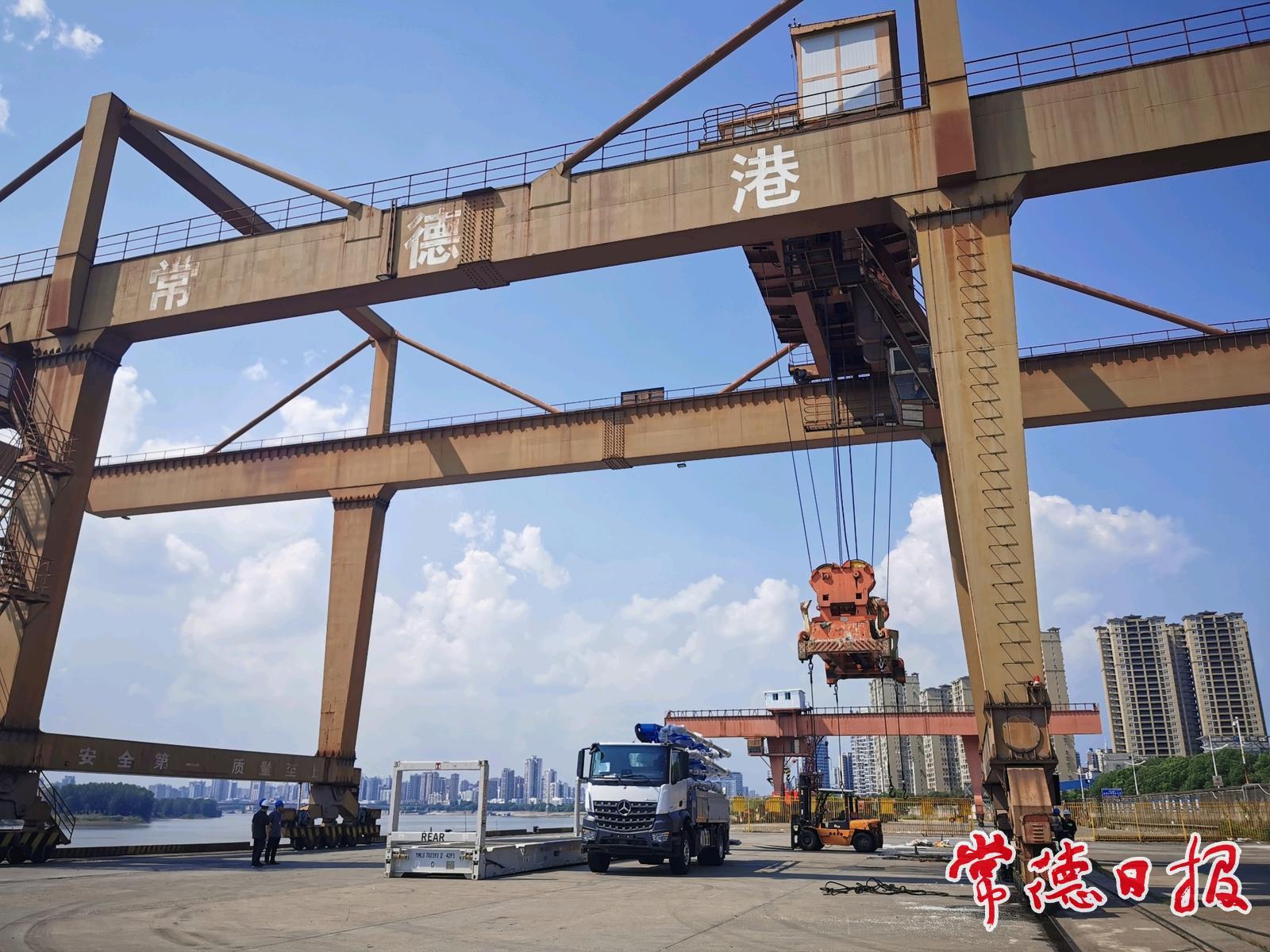 江海聯(lián)運(yùn)助力常德企業(yè)產(chǎn)品出口降本增效
