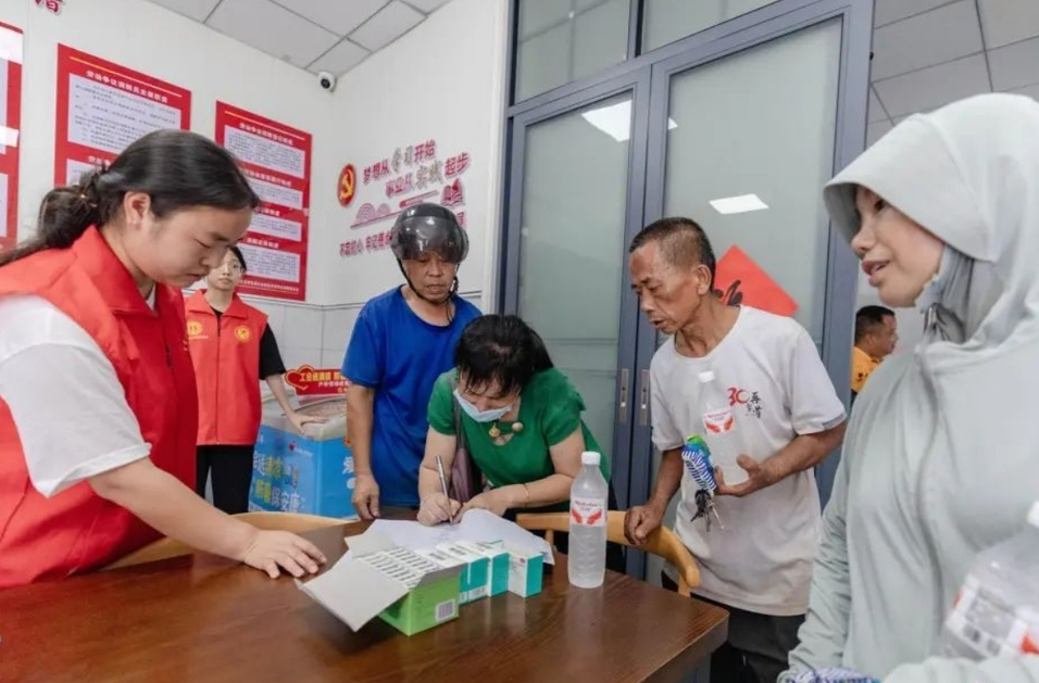 工会驿站载“凉”来