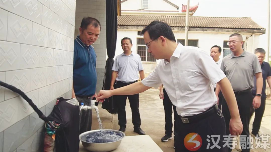 汉寿：王时雨调研农村饮水安全、抗旱工作