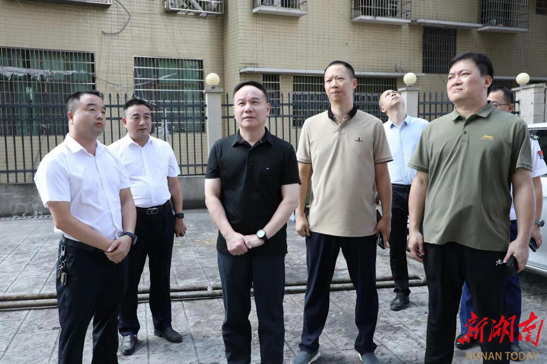 李彦文带队检查城市运行安全生产工作