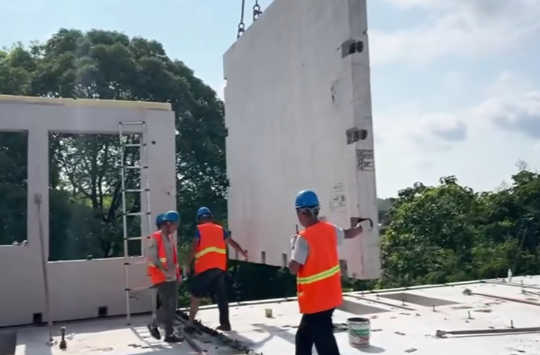 桃源首個全裝配式建筑項目開工 打造縣域建設(shè)新樣板