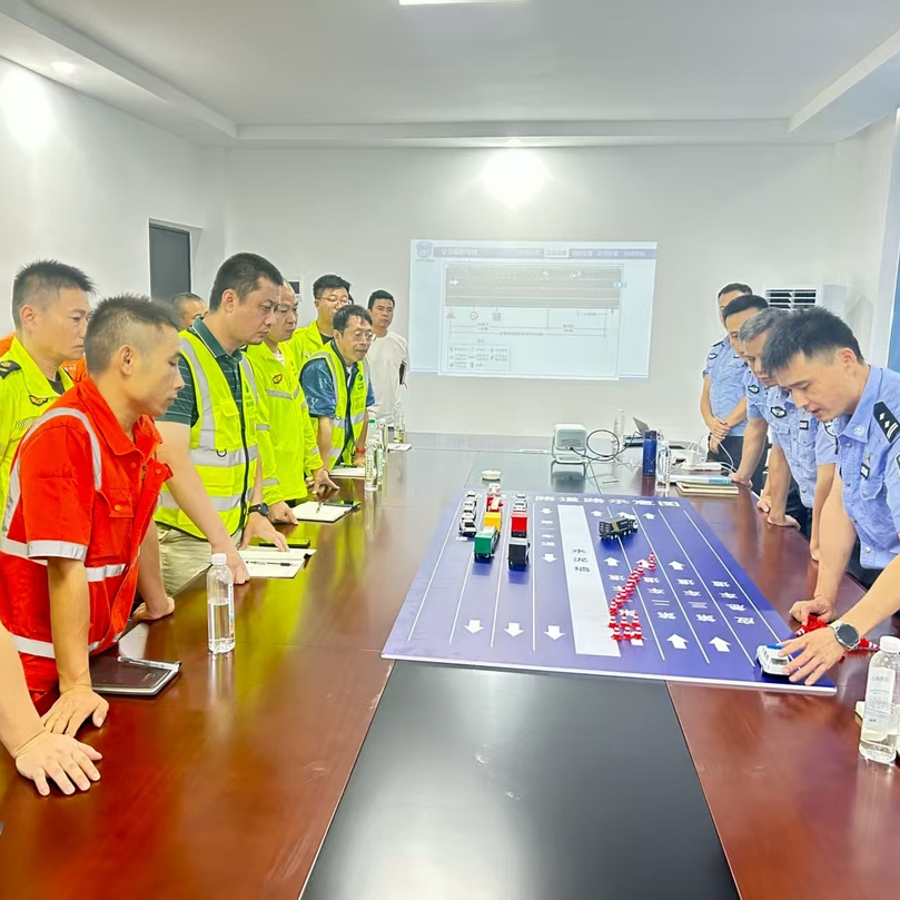 路警联动，模拟推演，筑牢醴娄高速安全防线