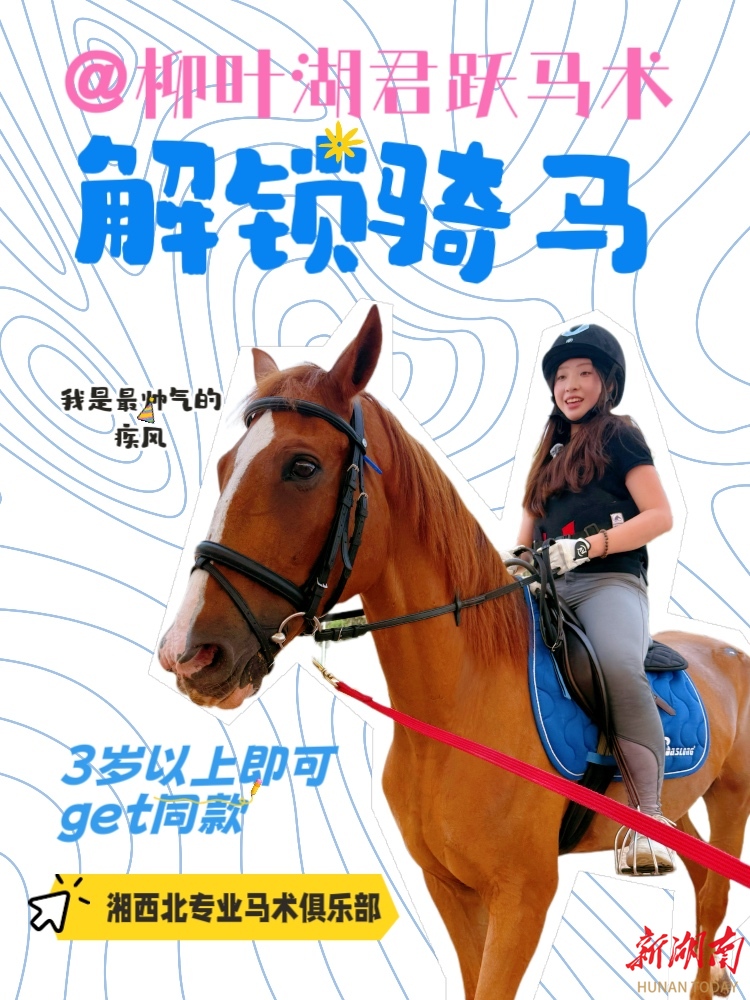 遇見·柳葉湖 | 在柳葉湖畔解鎖奧運級別的馬術(shù)訓(xùn)練~
