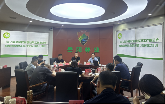 岳阳市召开全市深化集体林权制度改革工作会议