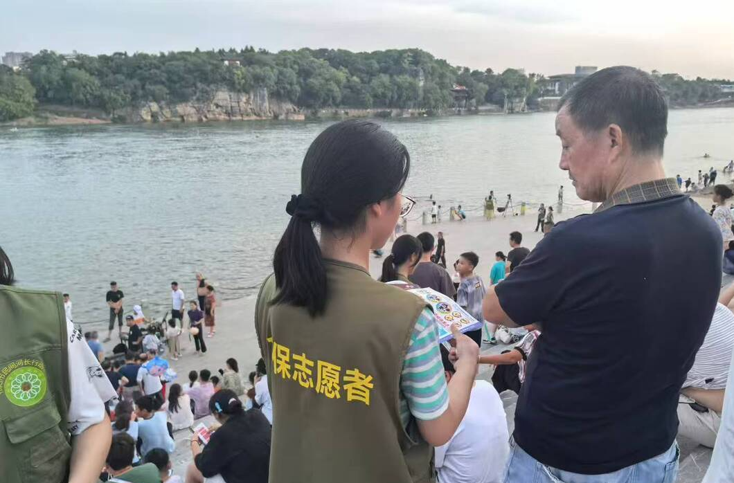 高溫下的堅守丨守護，從日升到日落——祁陽志愿者開展防溺水巡護見聞
