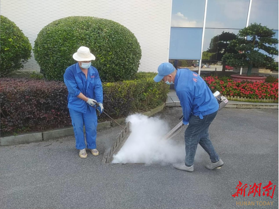 清理蚊媒孳生環(huán)境 汝城縣開展城區(qū)滅蚊消殺工作