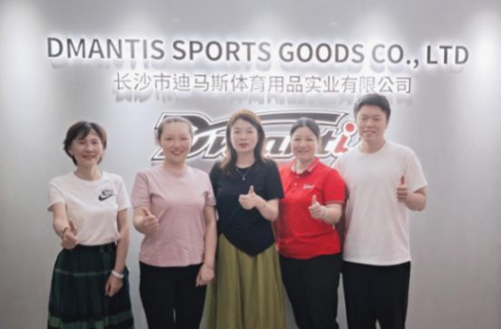 長沙民政職院商學(xué)院國際商務(wù)系赴迪馬斯體育開展訪企拓崗行動